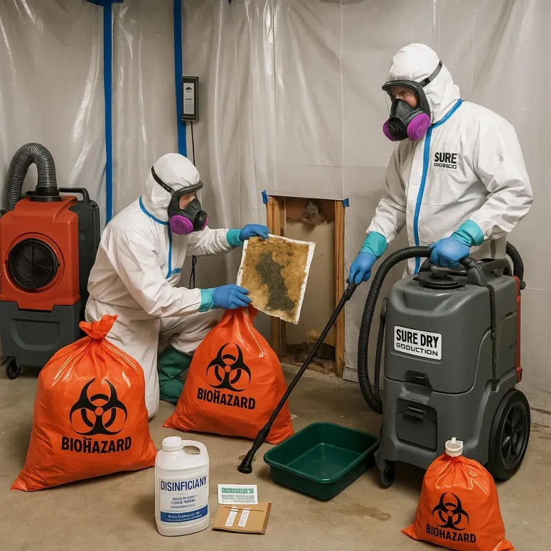 Contaminated Water Handling Protocols process in Marion Center, MA